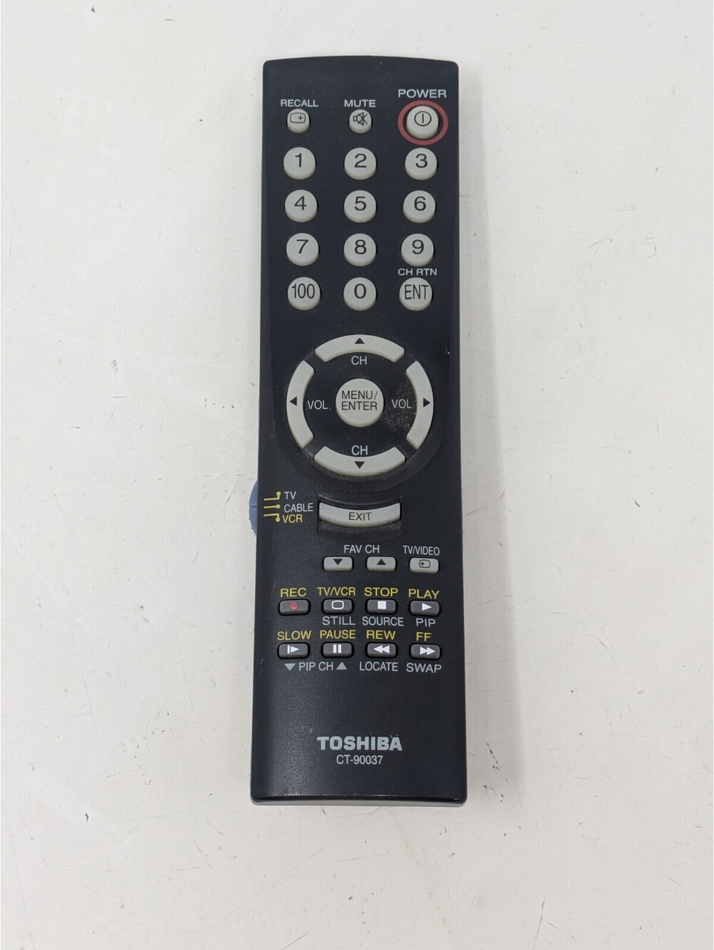 Toshiba CT-90037- TV Remote Control -